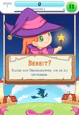Cute Puzzle Witch - Screenshot